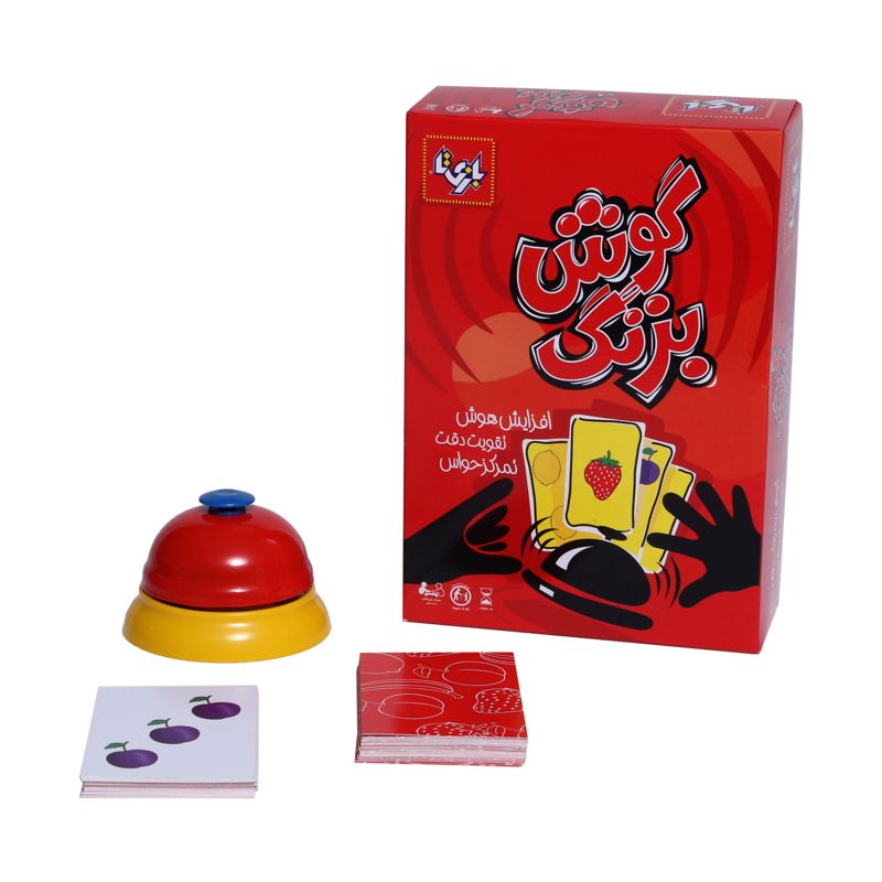 بازی فکری کارتی هیجانی کودک و نوجوان گوش بزنگ