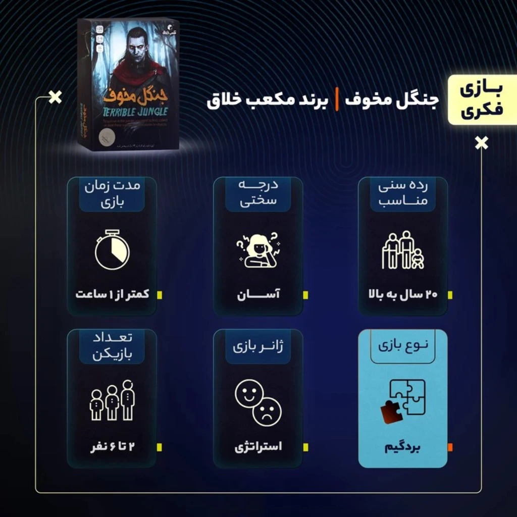 توضیح و مشخصات بازی جنگل مخوف